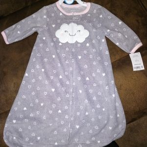 Cloud sleep sack; fleece; lounge